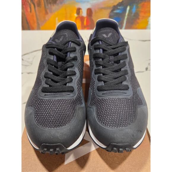 Veja SDU TPU B-Mesh Black White Size 9 Women's 7 Men's Runner Raffia Casual - Picture 4 of 9